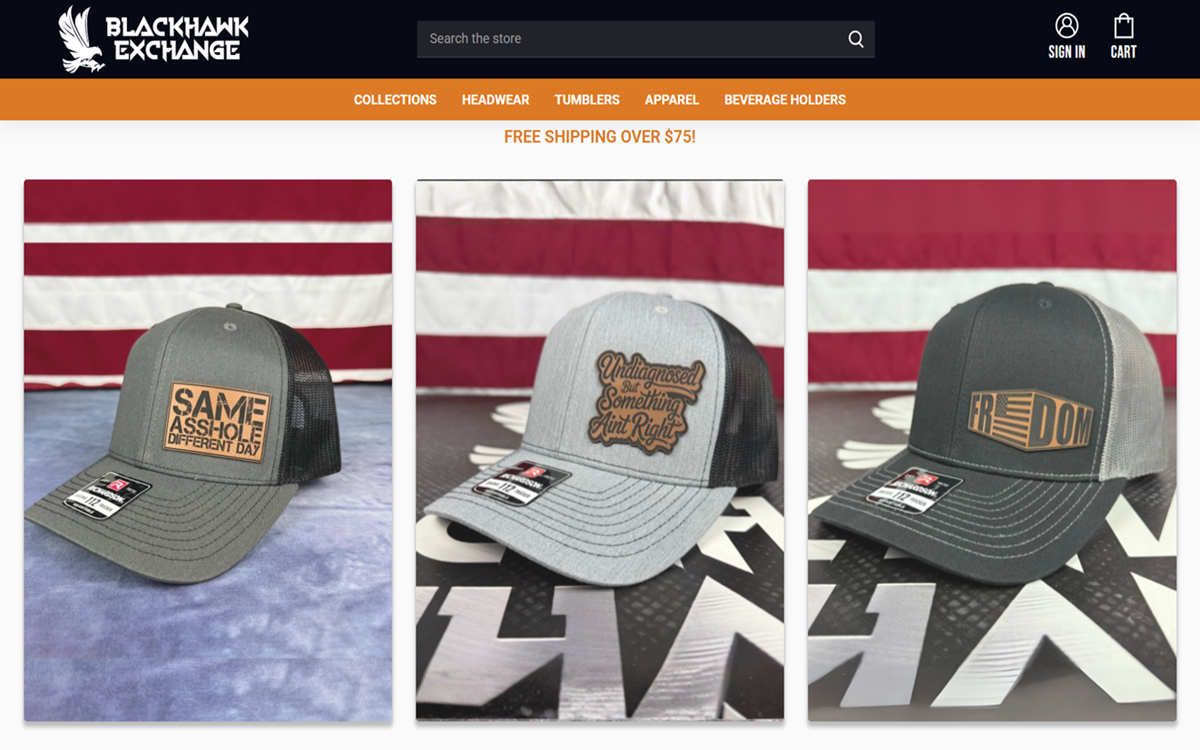 Blackhawk Exchange — BigCommerce storefront