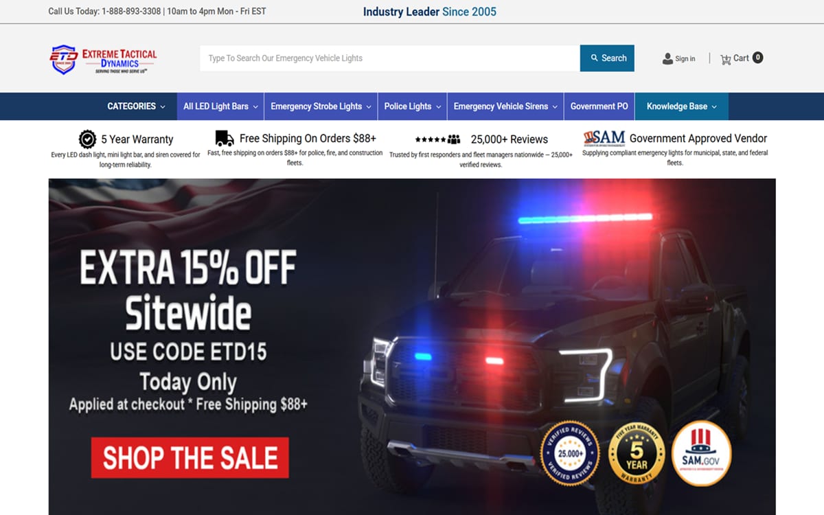 Extreme Tactical Dynamics — BigCommerce storefront